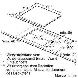 Siemens -EH675LFC1E iQ300 Induktionskochfeld 60 cm Autarkes