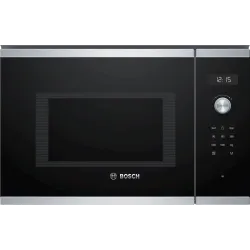 Bosch BFL554MS0 Serie | 6 Einbau-Mikrowelle Edelstahl Four et