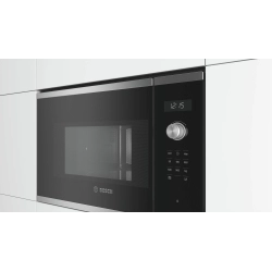 Bosch BFL554MS0 Serie | 6 Einbau-Mikrowelle Edelstahl Four et