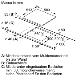 Bosch -PVQ645FB5E Serie | 6 Induktionskochfeld 60 cm Autarkes