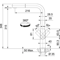 Franke Armaturen und Seifenspender -115.0547.853-
