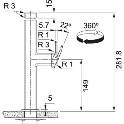 Franke Armaturen und Seifenspender -115.0547.854-