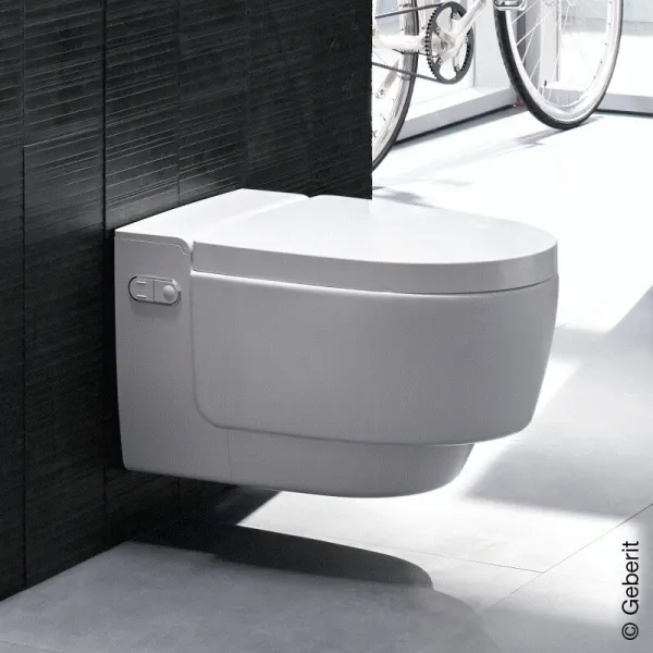 Geberit AquaClean Mera Comfort WC lavant avec veilleuse, set