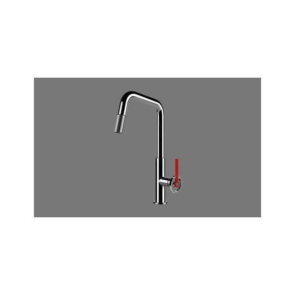 Gessi 40.002.124 Küchenarmaturen Officine V Zugauslauf