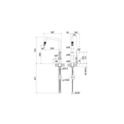 Gessi by Suter Gessi 40.002.129 Küchenarmaturen