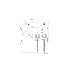 Gessi by Suter Gessi 40.002.131 Küchenarmaturen
