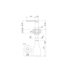 Suter 40.001.130 Dispenser Ava Chrom 
