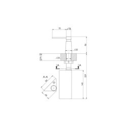 Suter 40.001.312 Dispenser Scala Edelstahl 