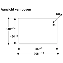 Gaggenau-CV 282 101 Flex-Induktionskochfeld mit integriertem-