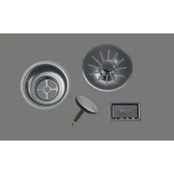 Suter INOX 40.002.170 Ventilbestandteile Set TouchFlow Schwarz