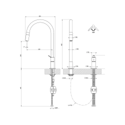 Gessi Armaturen und Seifenspender Gessi 60001