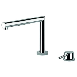Gessi 50107-031-149 Zweigriff-Küchenmischer mit Schwenkarm und