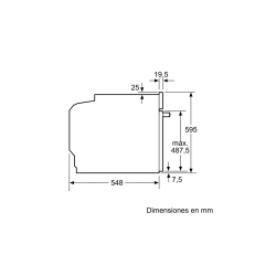 Bosch HBA510BR0 Serie | 2 Einbau-Backofen 60 cm Edelstahl