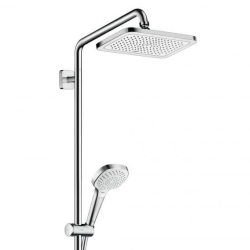 Croma E 1jet Showerpipe mit Wannenthermostat 