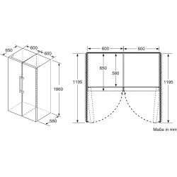Bosch KSV36VWEP Serie | 4 Freistehender Kühlschrank Frigo