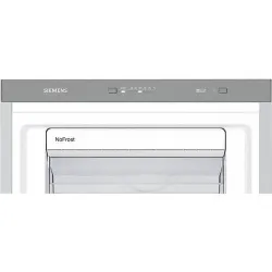 Siemens -GS36NVIEP iQ300 Freistehender Gefrierschrank Edelstahl