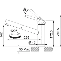 Franke Armaturen und Seifenspender 115.0623.055 -