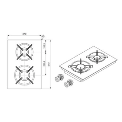 Plaque gaz/vitro Professional 3.0 PKG3 | Nettoland