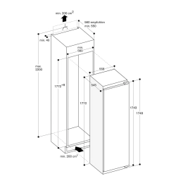 Gaggenau Réfrigérateur Intégré RT 282 306 - Nettoland.ch