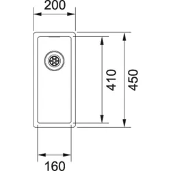 Franke Spülen und Becken -Box BXX 210/110-16-