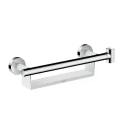 Hansgrohe 26328400 Unica Comfort Haltegriff mit Ablage und