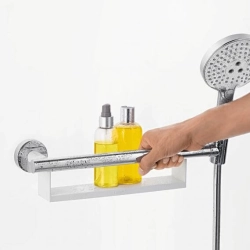 Hansgrohe Unica Comfort Haltegriff mit Ablage und