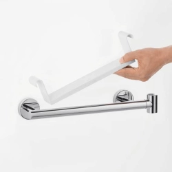 Hansgrohe Unica Comfort Haltegriff mit Ablage und