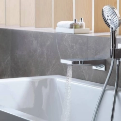 Hansgrohe 32543000 Metropol Wanneneinlauf chrom Ausladung: 185