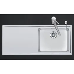 Suter Becken -Suter Daneo DAN 110-50IF Flächenbündige-Spüle /