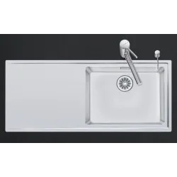 Suter Becken -Suter Daneo DAN 110-55IF Flächenbündige-Spüle /