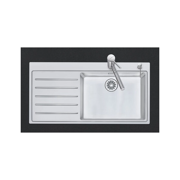 Suter Becken -Suter Daneo DAN 100-55IF/A Flächenbündige-Spüle /