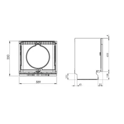 Samsung DW60A8060IB/ET Einbau-Geschirrspüler EGS110 -