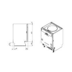 Samsung DW60M6031BB/EG Einbau-Geschirrspüler EGS20 -