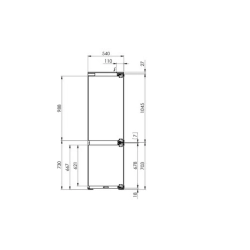 Samsung BRB26612EWW/WS Einbau-Kühl-& Gefrierkombination