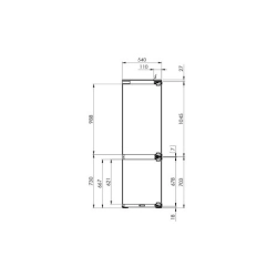 Samsung BRB26715DWW/WS Einbau-Kühl-& Gefrierkombination