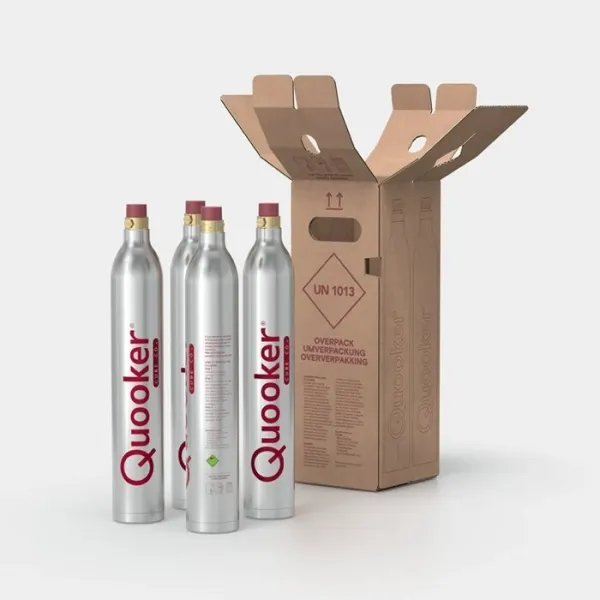 Quooker Set aus 4 CO2-Zylindern