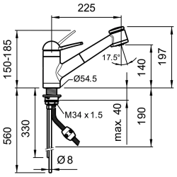 Laufen -Milor HF503418100000-