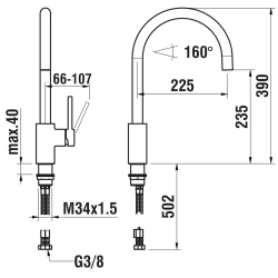 Laufen -Twinplus HF905441441000-