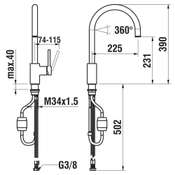 Laufen Twinplus HF905445100000 - Nettoland.ch