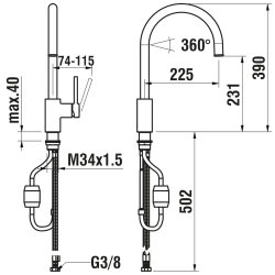 Laufen -Twinplus HF905446441000-