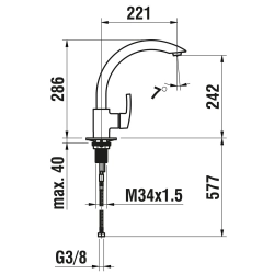 Laufen -Surf HF919536441000-