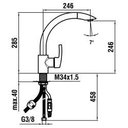 Laufen -Surf HF919615100001-