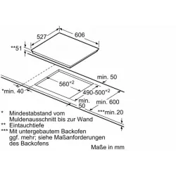 Bosch -PXY675DC1E Serie | 8 Induktionskochfeld 60 cm Schwarz