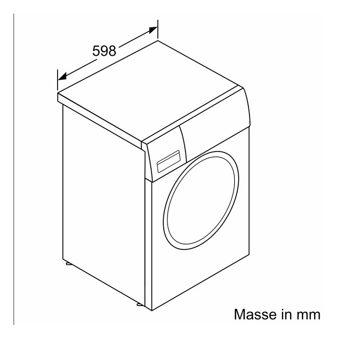 Bosch WGG24400CH Serie | 6 Waschmaschine Frontloader 9 kg 1400