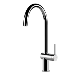 Gessi 60411-031-149-299 Einhebel-Küchenmischer mit Schwenkarm