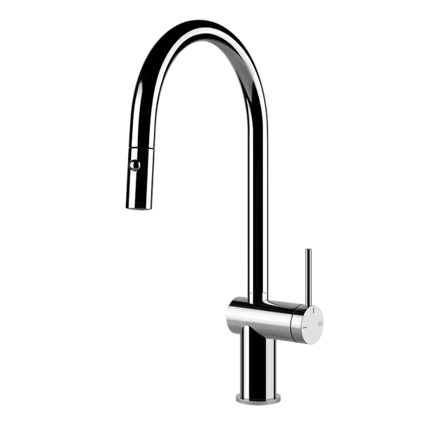 Gessi 60413-031-149-299 Einhebel-Küchenmischer mit Schwenkarm