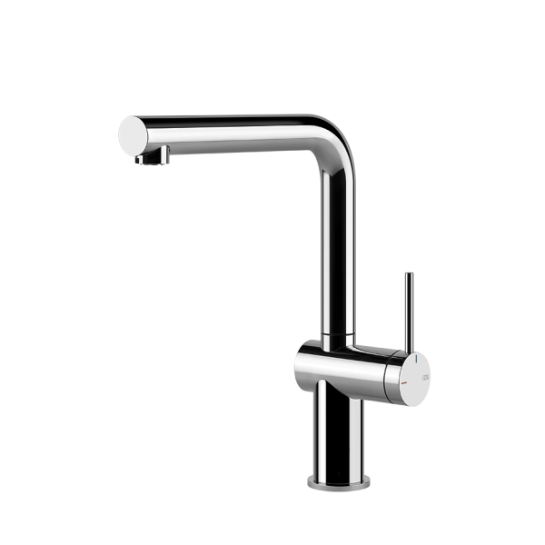 Gessi 60431-031-149-299 Einhebel-Küchenmischer mit Schwenkarm