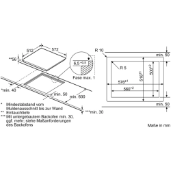 Bosch -PXE601DC1E Induktionskochfeld, autark-
