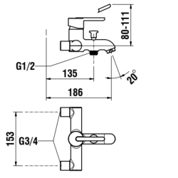 Laufen -Lua H3210810044021-