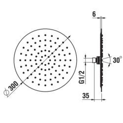 Laufen-Rainshower H3679810012321-